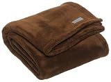 Columbia Coral Fleece Throw, Tobacco