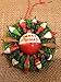 Merry Fishmas Bobber & Fishing Lure Wreath Resin 3.5