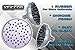 XEICCOB Shower Head 6-Inch with Teflon Tape, Chrome Finish (old)
