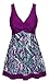 J-SUN-7 Women's Halter Shaping Body One-Piece Swimsuit Plus Size Swimwear