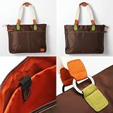 15.6/14 Balance Tote (Brown) Laptop Computer Notebook Macbook Case Women's Shoulder Bag/Gift Pouch