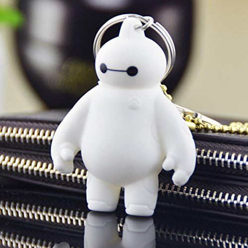 Easyshow Big Hero 6 Baymax Bv Cartoon Key Chain Figure Pendant (1PC)