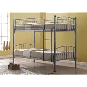 Birlea Corfu Bunk 3' Single Bunk Bed Frame