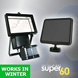 from Festive Lights - Solar Security Lights SUPER60 Outdoor Solar Security Light, 60 bright Leds