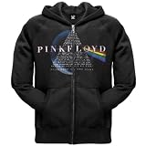 Pink Floyd - Dark Side Lyrics Zip Hoodie