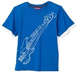 Unionbay Boys 2-7 Short Sleeve 'Smash Hit' Fakie Crew,Nile,4