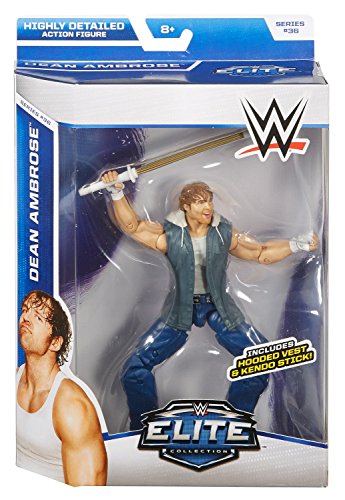 wwe action figures elite 36 : Dean Ambrose - WWE Elite 36 Mattel Toy Wrestling Action Figure