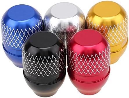 Push Cart Car Vehicle Manual Gear Stick Shift Knob Lever Shifter Aluminum Alloy (Golden)