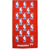 Chicago Bulls Red NBA Bench Towel