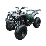 150cc Four Wheelers 23 Tires with Reverse, Green Camo by MOUNTOPZ