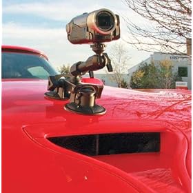Delkin Devices DDMOUNT-SUCTION Fat Gecko Double Knuckle Dual Suction Cup Camera Mount by Delkin