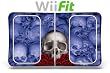 New Protective Skin for Nintendo Wii Fit Balance Board with E Shock impact protection - Bonecollector Blue