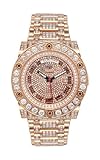 NEW! Aqua Master Men's Magnum Automatic Diamond Watch with Skeleton Back, 17.00 ctw