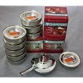 Brennpaste f�r Fondue + Rechaud 9 Dosen + 1 Brennpastehalter