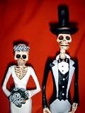 Day of the Dead Bride and Groom Figurine