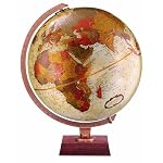 Northwoods Bronze 12 Raised Relief Desk Globe
