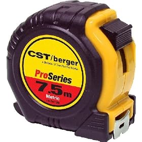 Click here to buy CST 78-R075M MeasureMark Pro-Series 7.5M Pocket Tape in m cm mm by CST/Berger.