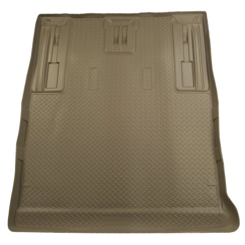 Husky Liners Custom Fit Molded Rear Cargo Liner for Select Cadillac/Chevrolet/GMC Models (Tan)