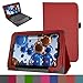 RCA 10 Viking Pro / Cambio W101 Case,Mama Mouth PU Leather Folio 2-folding Stand Cover with Stylus Holder for 10.1