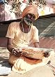India Holy Men Ascetic Poster Reading Newspaper