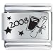 Jewelry : 2008 Graduation Diploma Italian Charms Bracelet Link