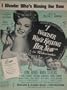 I Wonder Who's Kissing Her Now: Sheet Music