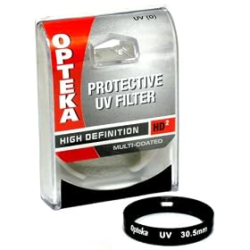 Opteka 30.5mm High Definition� UV (0) Ultra Violet Haze Multi-Coated Glass Filter