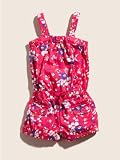 GUESS Kids Girls Floral Printed Romper