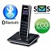 MEDION S63075 Design DECT Telefon Bluetooth Full-ECO-Funktion SMS GAP CLIP LED ° Freisprechen ° Digitaler Qualitäts Anrufbeantworter