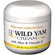 14% Wild Yam Cream with Aloe and Vitamin E - 4 Oz