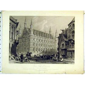 �glise Peter Jackson de Cath�drale d'H�tel De Ville de Vue Lourain