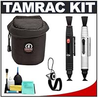 Tamrac MX5375 Medium-Size Foam Padded Lens Case + Accessory Kit for Canon Rebel T3, T3i, T1i, T2i, EOS 60D, 50D, 5D, 7D, Nikon D3000, D3100, D5000, D7000, D300s, Olympus Evolt E-5, E-30, E-620 and Sony Alpha A560, A580, A33, A55