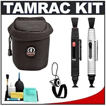 Tamrac MX5375 Medium-Size Foam Padded Lens Case + Accessory Kit for Nikon Coolpix, Canon PowerShot, Pentax Optio, Olympus Stylus, Fuji FinePix, Kodak EasyShare, Casio Exilim, Panasonic Lumix, Samsung and Sony Cyber-Shot Digital Cameras