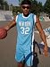 Sport-Set Basketball - Komplett-Set mit Trikot + Short (New York) iceblau