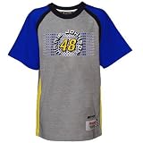 Reebok Jimmie Johnson Youth Ash Speedway T-shirt