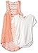 Speechless Girls' Vest 2 Piece Hi Low Hem with Tee