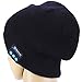 DOB Wireless Bluetooth Hat Headphones Built-in Stereo Speakers, Black