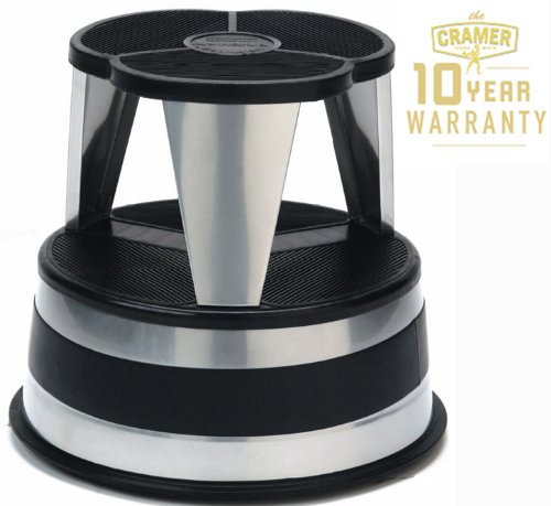 1001 The Original Kik-step Steel Mobile Step Stool By Cramer