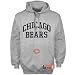 Mens Chicago Bears Ash Classic Hooded Sweatshirt - 2XL
