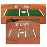 Synthetic Turf Home Plate Mats - Clay