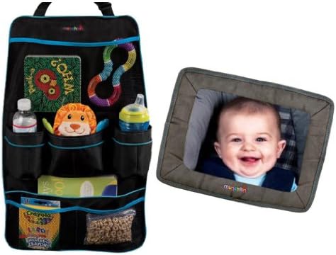 Munchkin Car Backseat Organizer with Adjustable Backseat Mirror