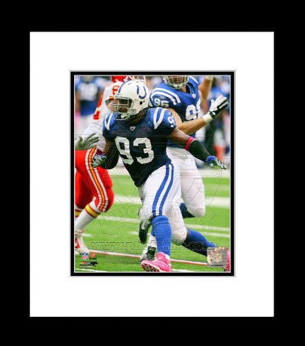 Indianapolis Colts Dwight Freeney 2011 Action Framed Picture 8x10