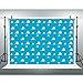 Blue Toy Story Themed Backdrops for Photography, 9x6FT, White Clouds Party Backgrounds, for Children Kids Birthday Themed Party, Photo Booth Props LUGE081
