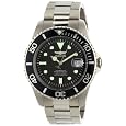Invicta Men's 0420 Pro Diver Automatic Black Dial Titanium Watch