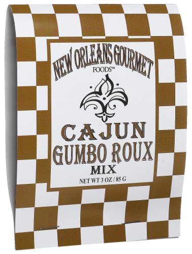 New Orleans Gourmet Foods Instant Gumbo Roux, 3-Ounce Bags (Pack of 8) by New Orleans Gourmet Foods