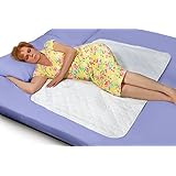 Premium Quality Bed Pad, Quilted, Waterproof, and Washable , 34" x 52" The Best Underpad Sheet Protector for Children or Adults with Incontinence