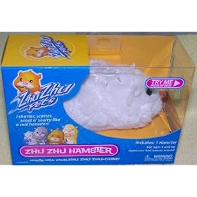 Zhu Zhu Pets Hamster Chunk - White