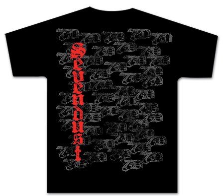 Sevendust 7d Pattern - Black T-Shirt TSHIRT