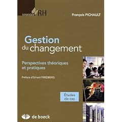 Gestion de changement : Perspectives th�oriques et pratiques