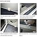 HAMIST Night Cold Blue bat batman Black Wireless car door LED projection projector light courtesy welcome logo shadow ghost light laser projector Magnet Sensor - 2 X Black Cover